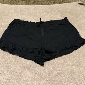 J.Crew Black Shorts size 3X NWT inseam 3” elastic waist